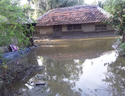 Floods affected our Widows Settlements